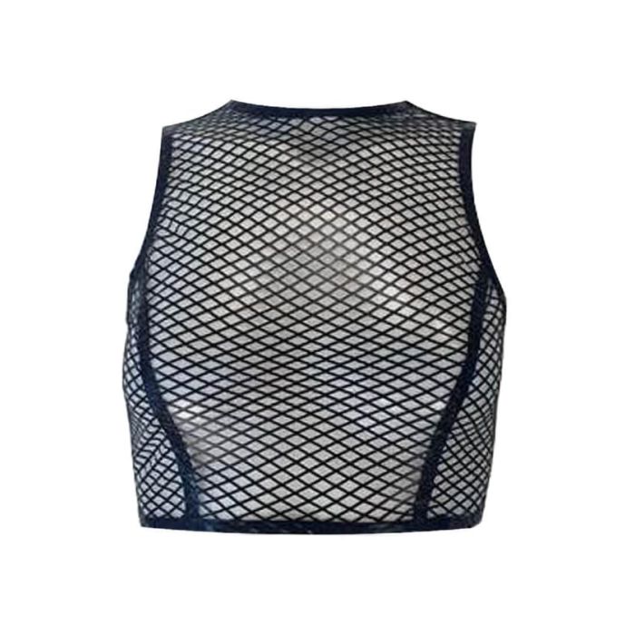 VEX Fishnet Crop Top